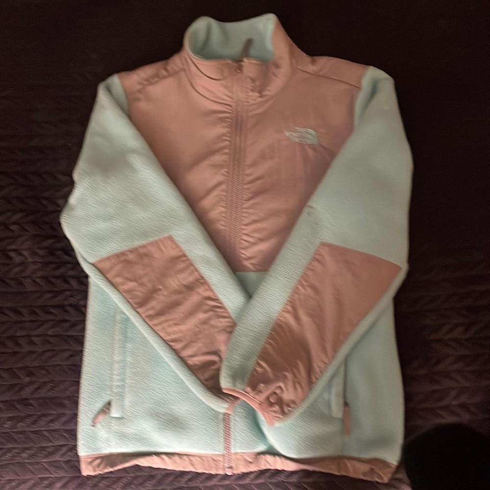 The North face fleece the Longy jacket used, Great condition!